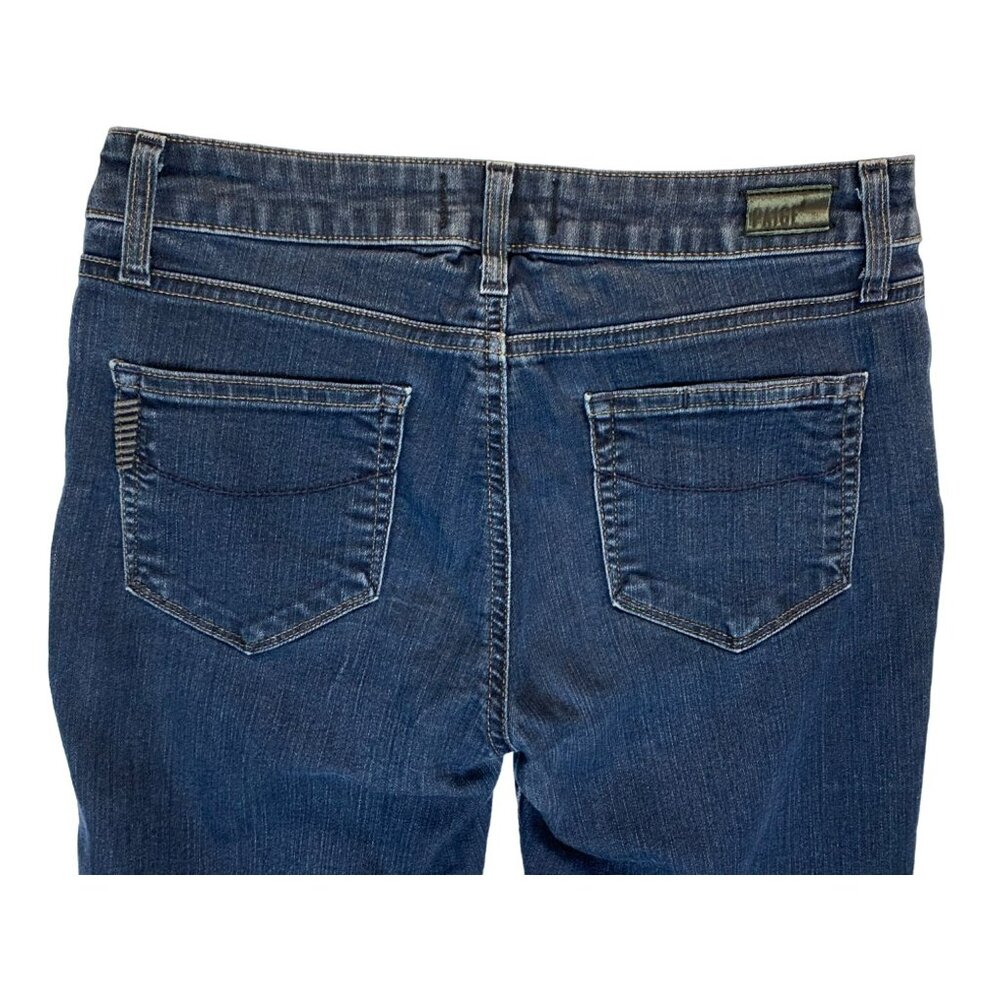 Paige Jeans Skyline Skinny 28 x 30 Dark Denim Stretch Los Angeles Comfortable! - Picture 9 of 10